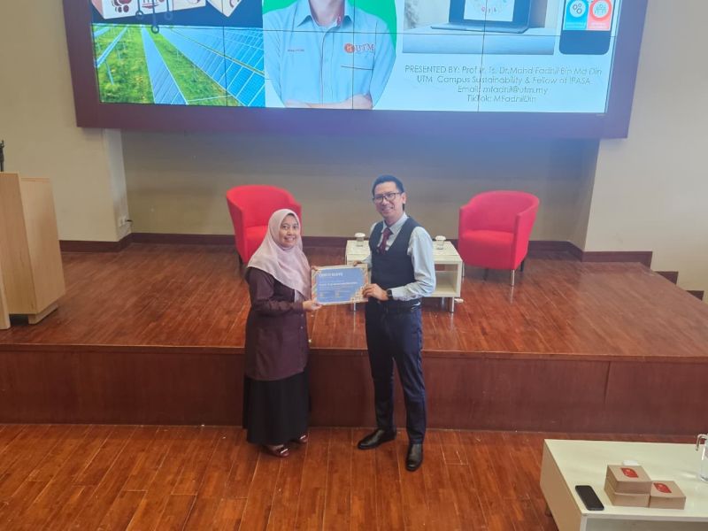 Guest lecture at the Department of Environmental Engineering, UNHAS
