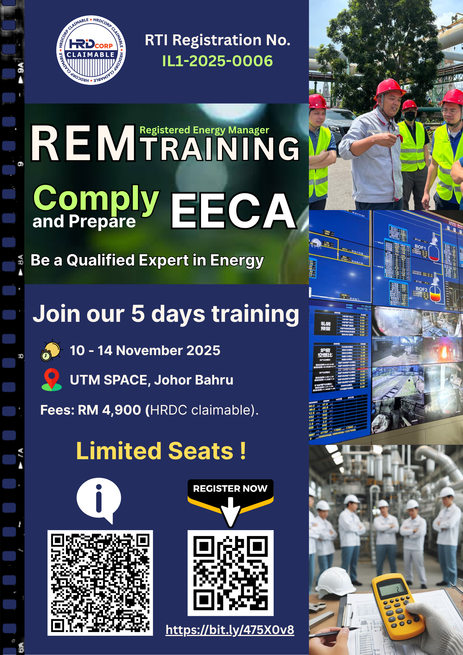 REM Type 1 Training poster